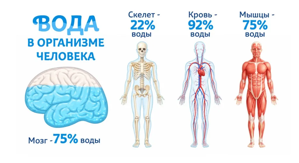 В организме примерно так же. Вода — это тот самый «транспорт». В организме примерно так же. Вода — это тот самый «транспорт».
