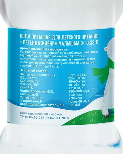 Вода детская 0,33 л. (12 шт.)