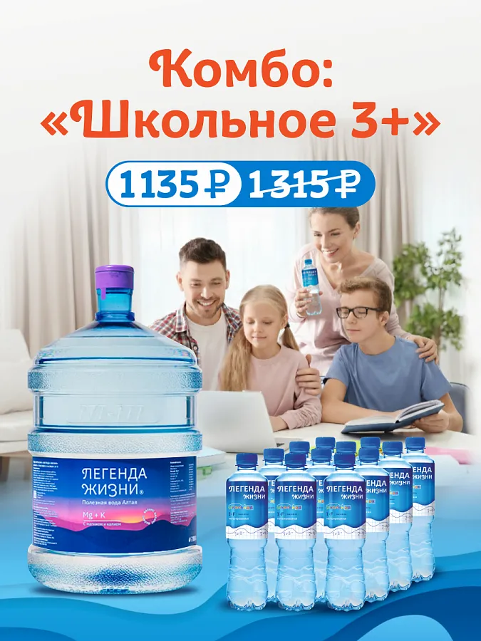 Комбо: «Школьное 3+»