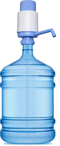 Помпа механическая Дельфин Эко голубая