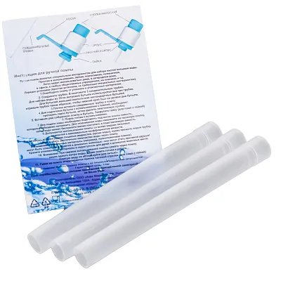 Помпа механическая Дельфин Эко голубая