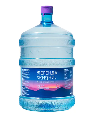 Вода с магнием и калием 19 л. Вода с магнием и калием 19 л.