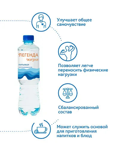 Вода 0,5 л. (12 шт.)