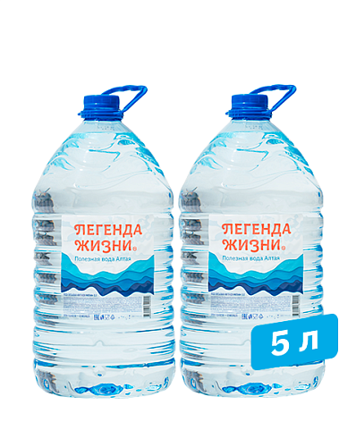 Вода 5 л. (2 шт.)