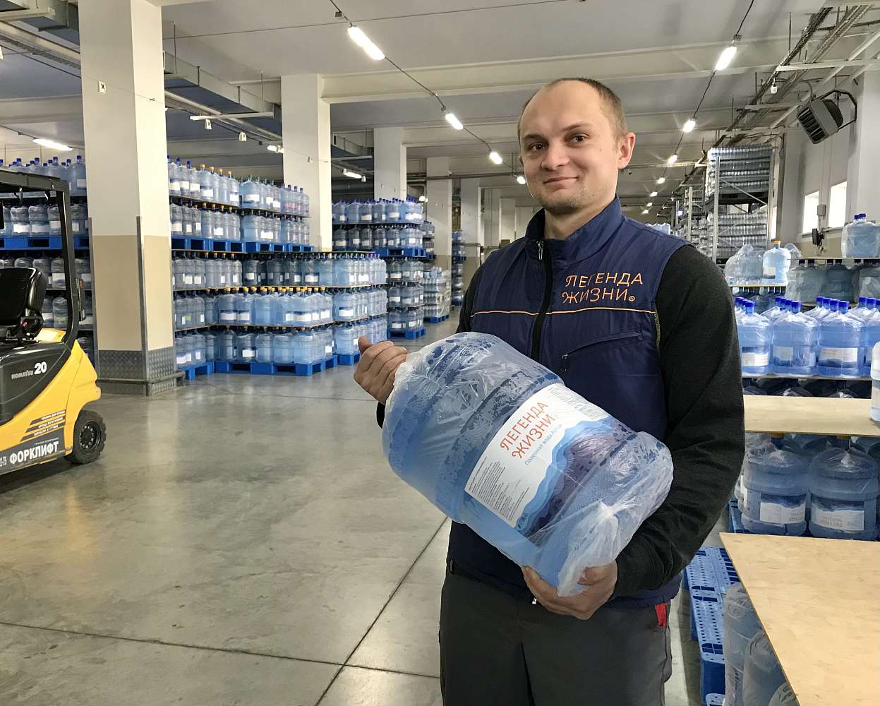 Грузчик на склад готовой продукции - от 50 000 ₽