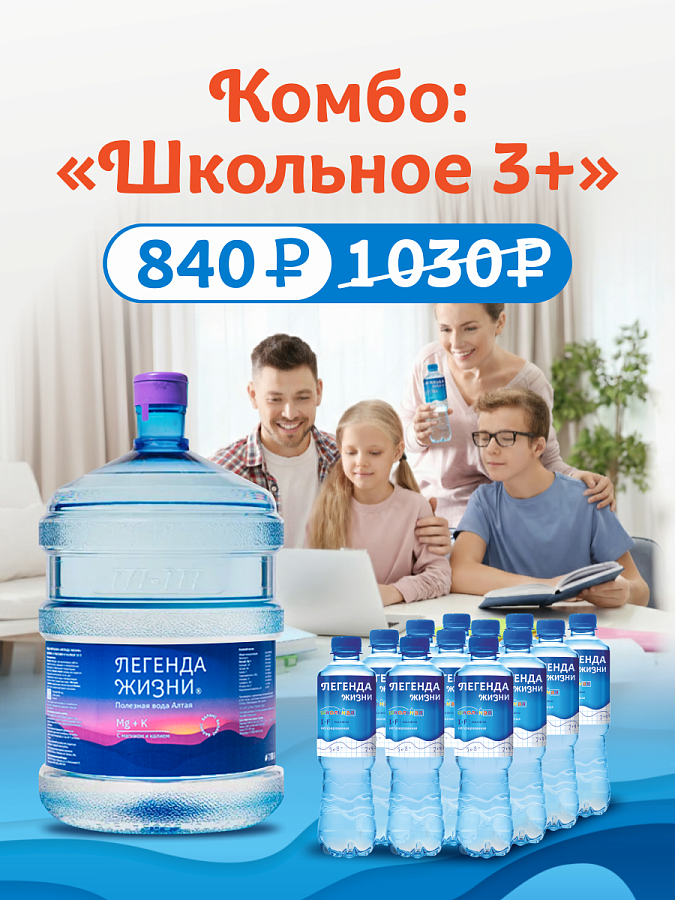 Комбо: «Школьное 3+»